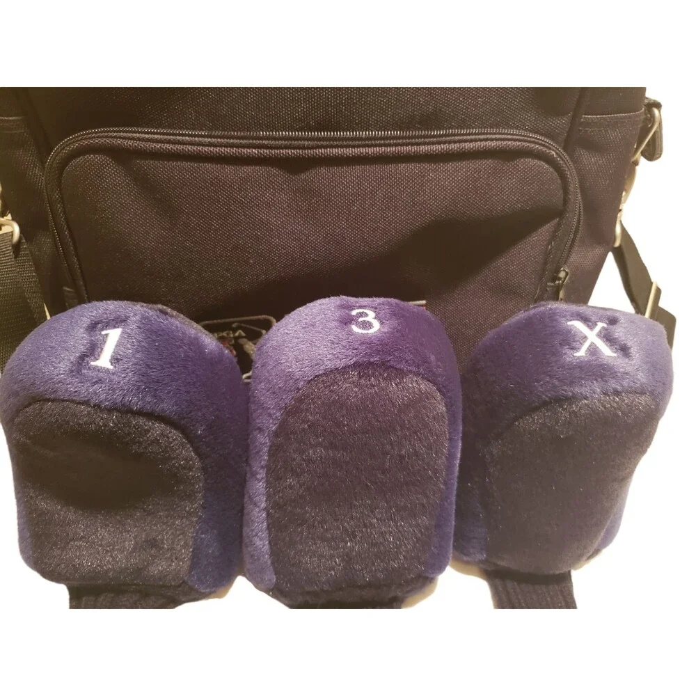 PGA Tour Partners Club Life Member Golf Bag 3 Headcovers Set NWOT Collectable